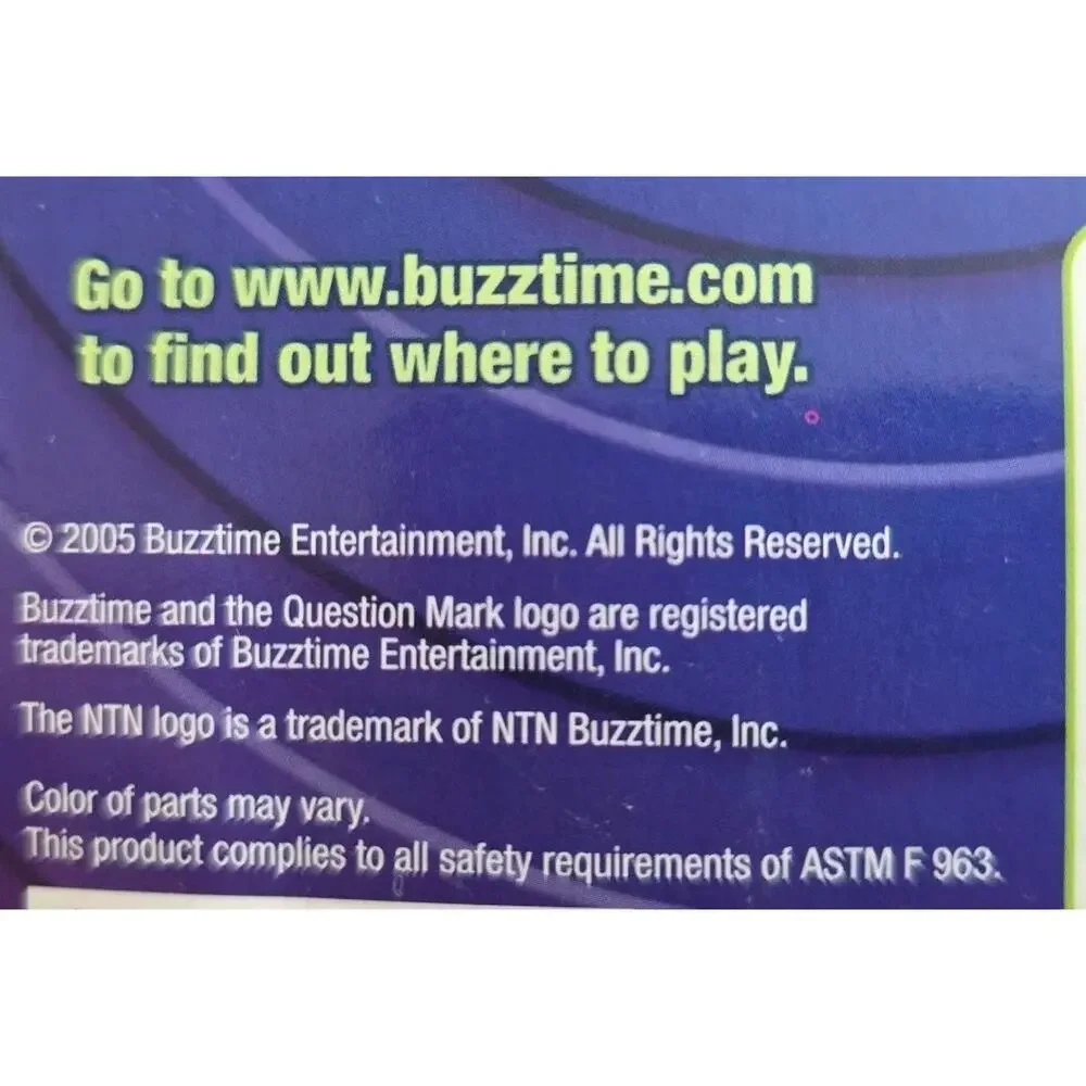 Buzztime, Portable/Handheld 'Entertainment' Trivia Challenge Game, Ages 10+, New